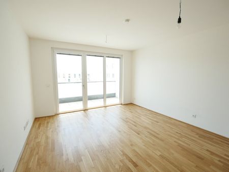 Helle 2 Zimmer-Wohnung mit optimalem Grundriss | Balkon inkl. Einbauküche und Kellerabteil - Foto 3