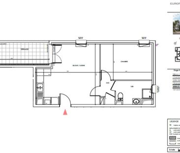 location Appartement T2 DE 43.9m² À SAINT EGREVE - Photo 2