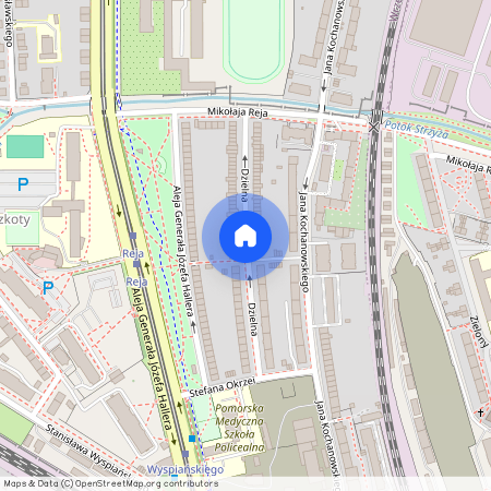 ul. Dzielna, Wrzeszcz Dolny, Gdańsk, pomorskie