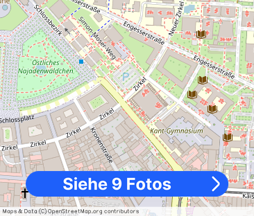 Teilmöblierte 3-Zimmerwohnung mit Einbauküche in Knielingen - Foto 1