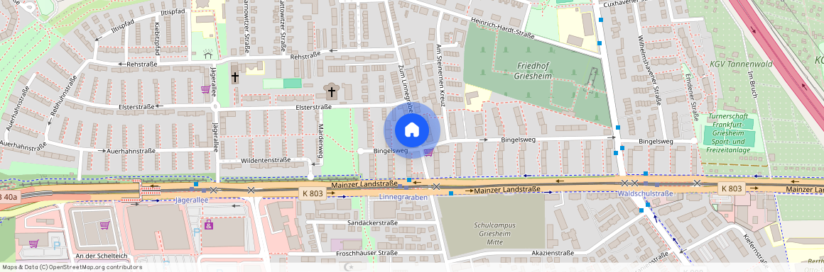 Zum Linnegraben 5, 65933 Frankfurt am Main OT Griesheim