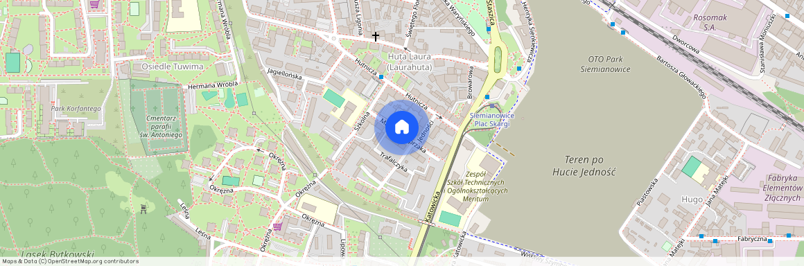 ul. Marcina Kasprzaka, Centrum, Siemianowice Śląskie, śląskie