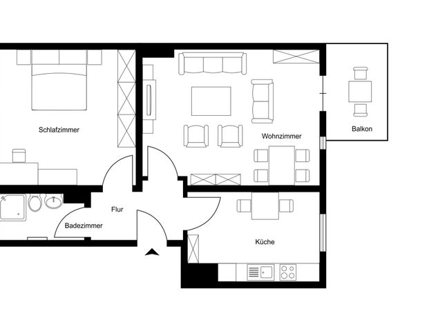 SEMMELHAACK: Erstbezug! Sanierte 2-Zimmer Wohnung in Lehndorf! - Photo 1