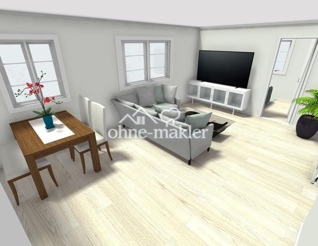 Attraktiv & praktisch: 2-R-Whg im DG mit Wärmepumpe und separatem Hauswirtschaftsraum - Photo 1