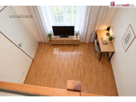 Světlý byt 1+1 s patrem na spaní, 25 m - Photo 5