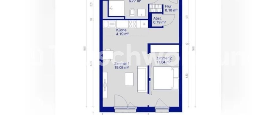 TAUSCHWOHNUNG LANDESEIGENE* 2 zi. neubauwohnung gegen 3-4 - Foto 1