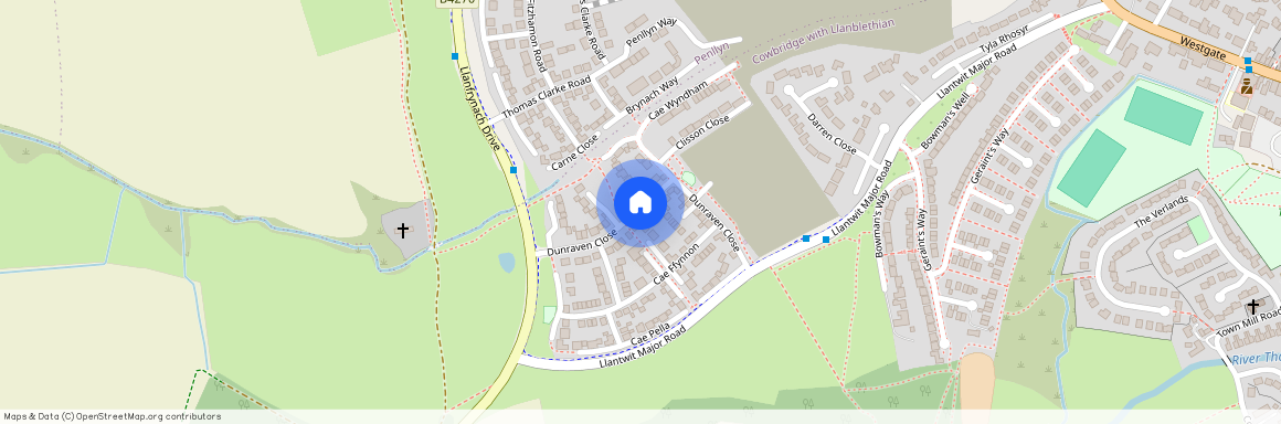 Dunraven Close, CF71 7FG, Cowbridge