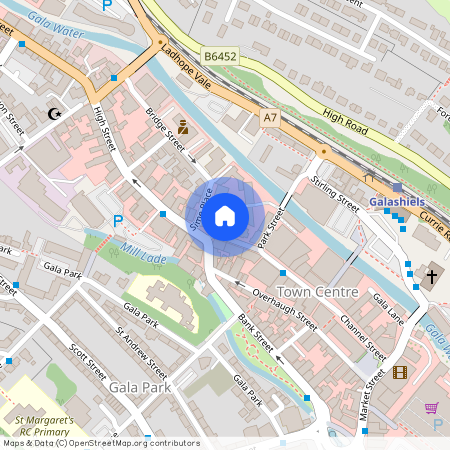 3B Douglas Bridge House, Channel Street, Galashiels, TD1 1BN