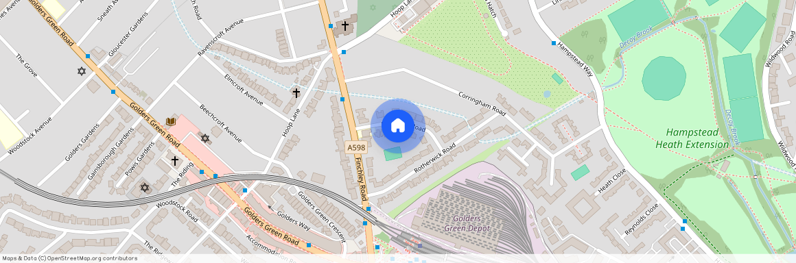 Middleton Road Golders Green NW11