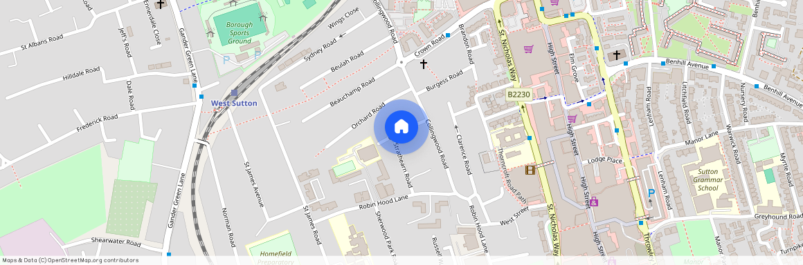 Clyde Road, Sutton, London, SM1