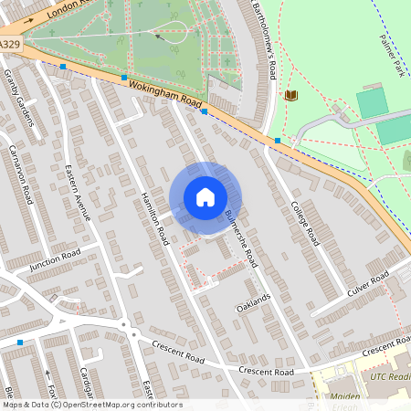 Bulmershe Road, Reading, Berkshire