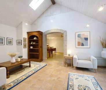 Charmant appartement de 4,5 pièces en duplex au rez avec terrasse - Photo 2