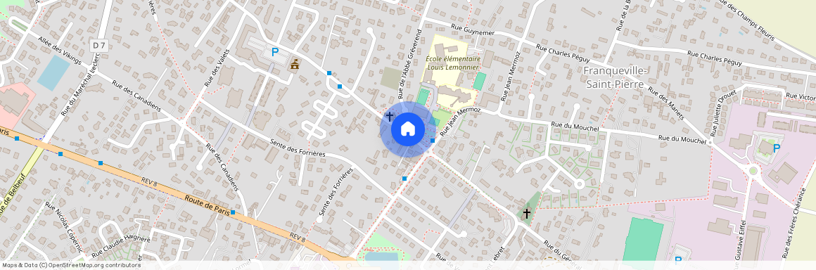 76520, Franqueville St Pierre