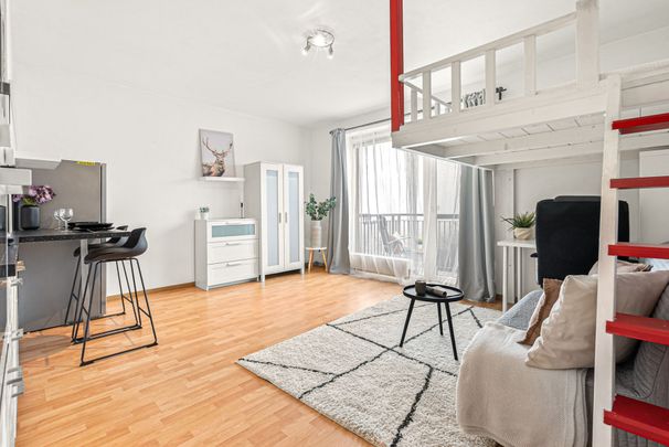 Pronájem bytu 1+kk • 30 m² bez realitkyŽitná, Hostivice - Litovice, Středočeský kraj - Fotografie 1