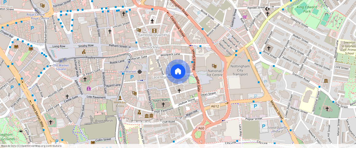 Flat 3 1 Barker Gate, Nottingham, Nottinghamshire, NG1