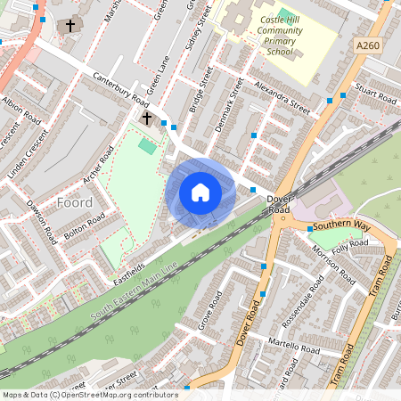 Gladstone Road, Folkestone, Kent, CT19