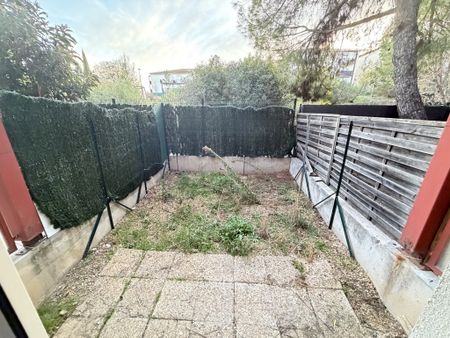 GRABELS (34) Studio meublé 22 m2 avec 15 m2 jardin et Pk - Photo 4