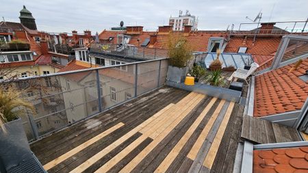 Zentrum: Dachterrasse und Balkon, hell, gemütlich, gepflegt, Lift - Photo 3